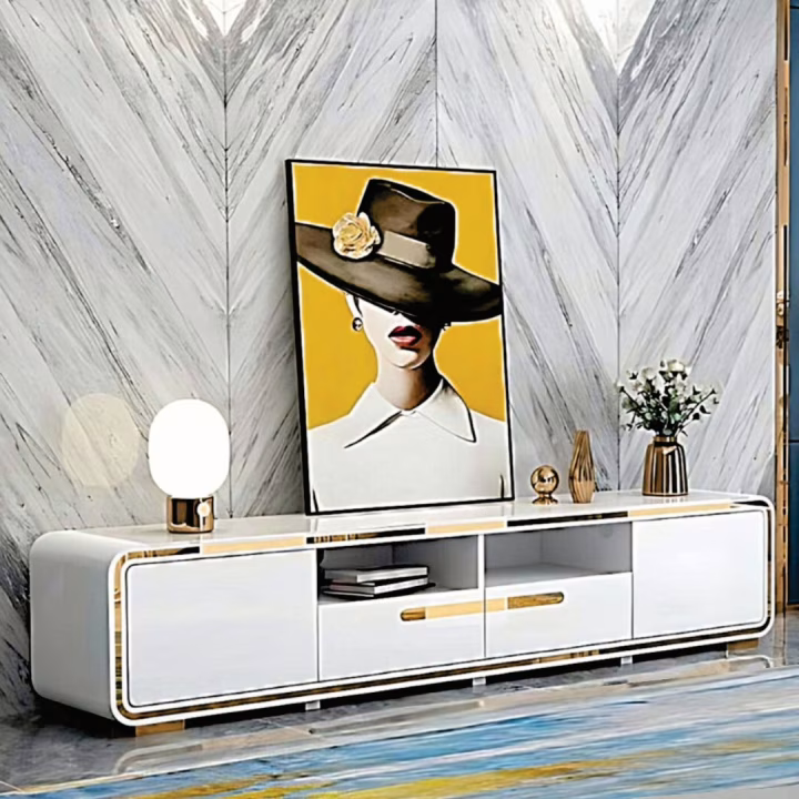 Luxury Television stand with drawer - 526#